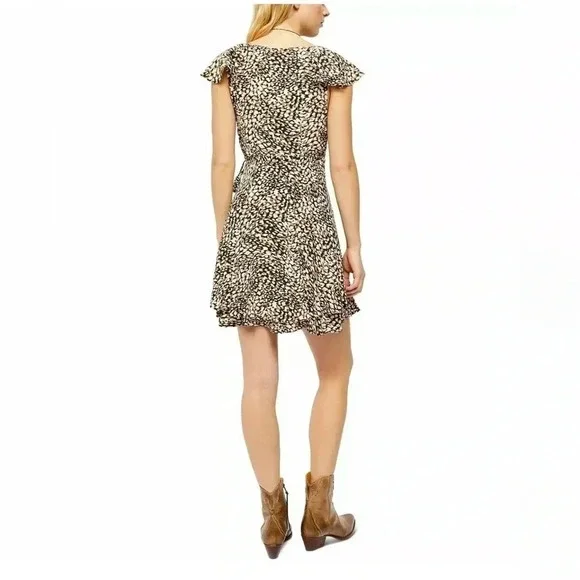 Free People• French Quarter Wrap Mini Dress Size Small - Picture 4 of 11